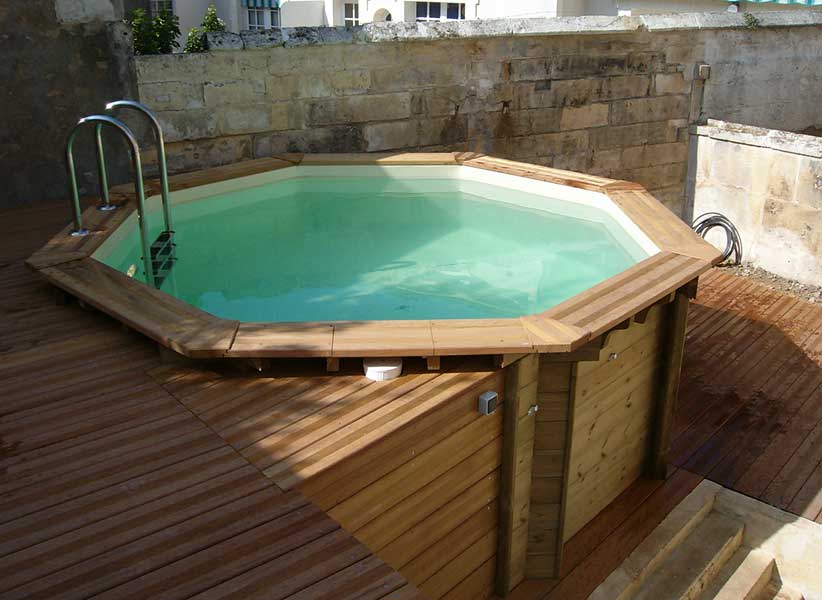 dřevěný bazén nadzemní
