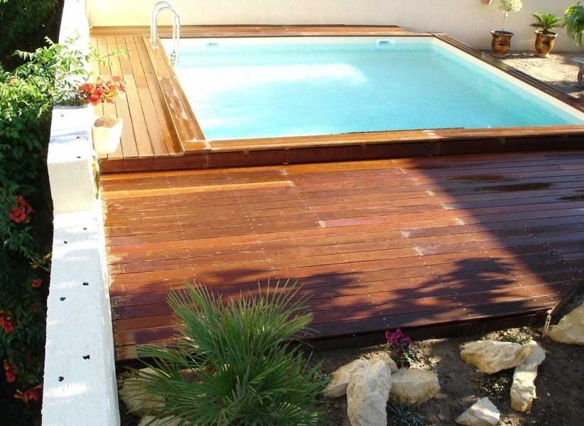 Dřevěný bazén bahia