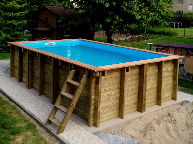 dřevěný bazén nadzemní classy 35